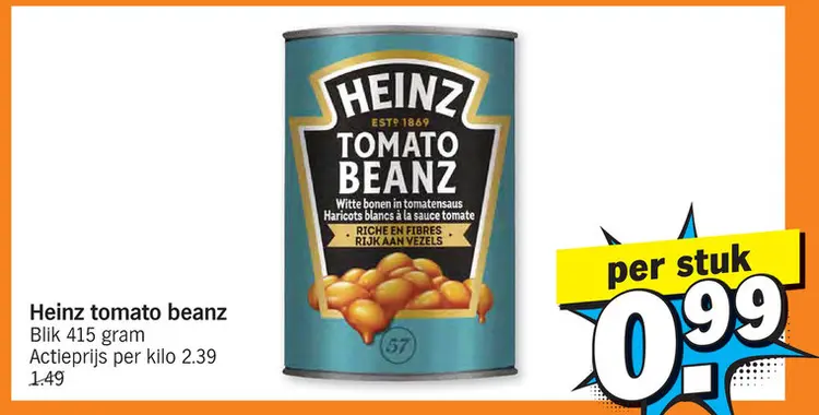 Promotie: Heinz tomato beanz