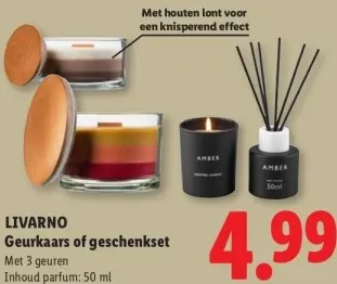 Aanbieding: Geurkaars of geschenkset
