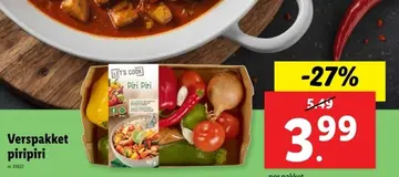 Aanbieding: Verspakket piripiri