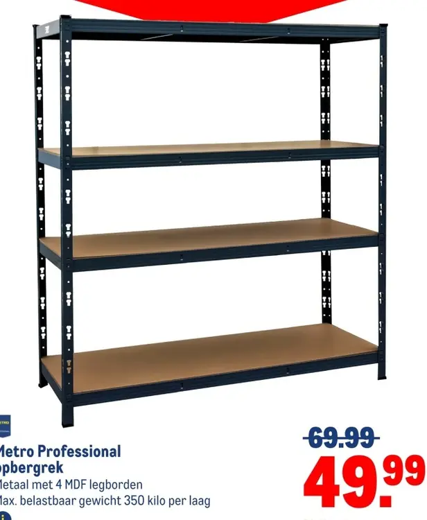 Aanbieding: Opbergrek