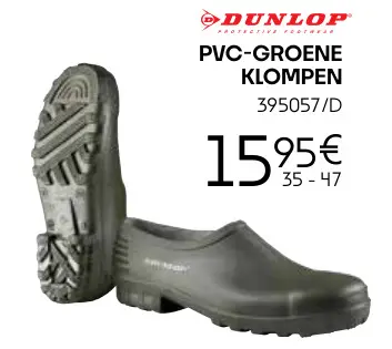 Aanbieding: PVC-GROENE KLOMPEN