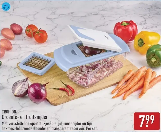 Aanbieding: Groente- en fruitsnijder