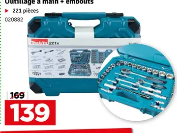 Aanbieding: Outillage à main + embouts