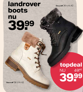 Aanbieding: landrover boots