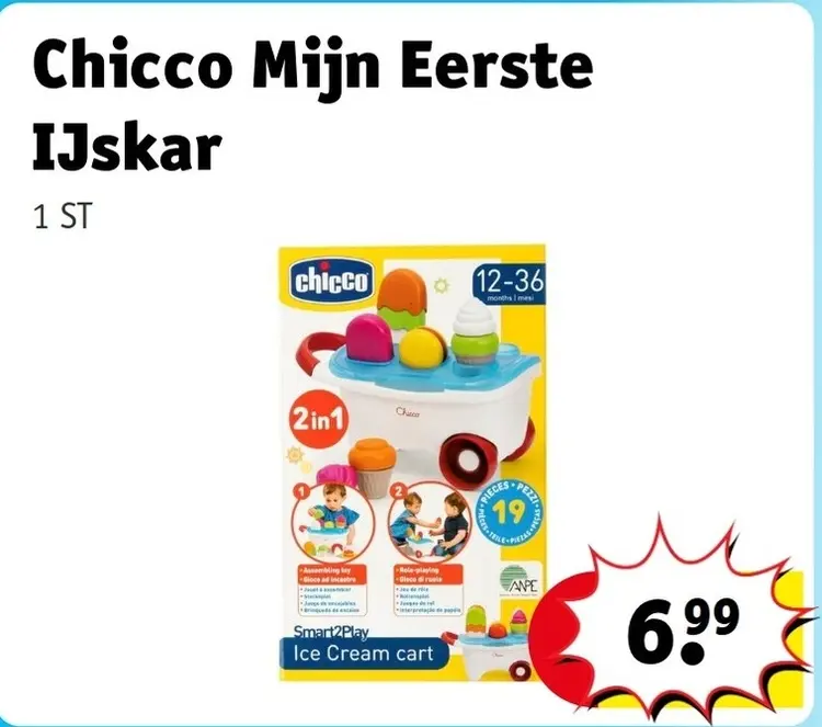 Aanbieding: Chicco Mijn Eerste IJskar
