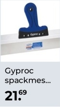 Aanbieding: Gyproc spackmes