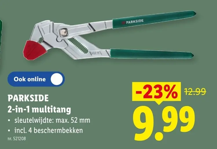 Promotie: 2-in-1 multitang