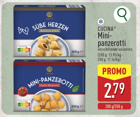 Promotie: Mini-panzerotti
