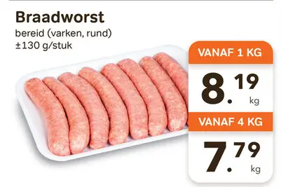 Promotie: Braadworst