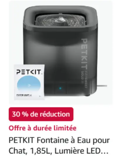 Offre: Fontaine à Eau pour Chat
