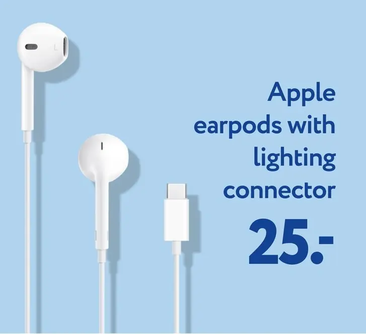 Aanbieding: Earpods with lighting connector