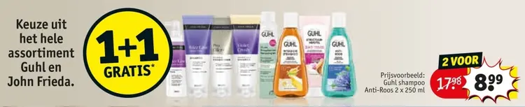 Aanbieding: Guhl shampoo Anti-Roos