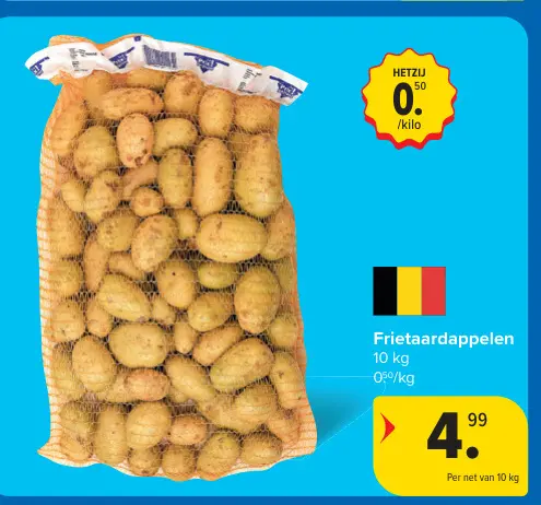 Promotie: Frietaardappelen