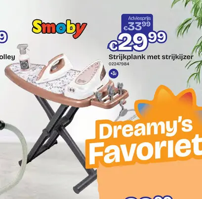 Aanbieding: Strijkplank met strijkijzer