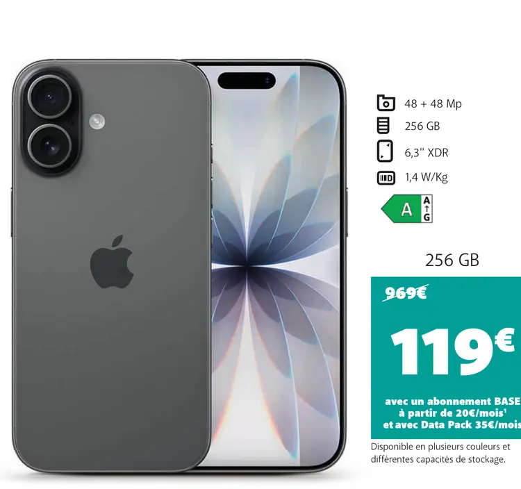 Offre: iPhone