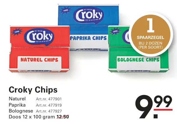 Aanbieding: Croky Chips