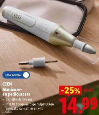 Promotie: Manicure- en pedicureset