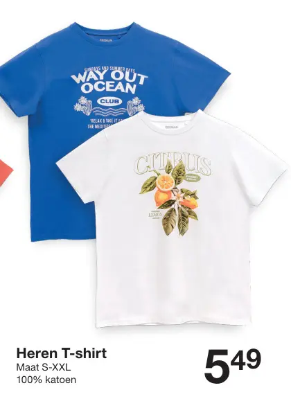 Promotie: Heren T-shirt