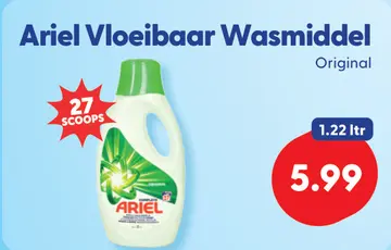 Aanbieding: Ariel Vloeibaar Wasmiddel Original