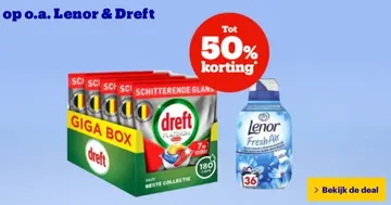 Aanbieding: Lenor & Dreft