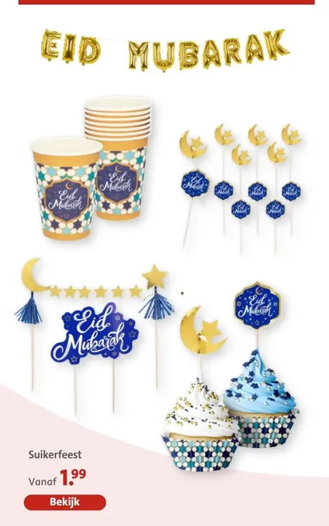 Aanbieding: Suikerfeest decoratie