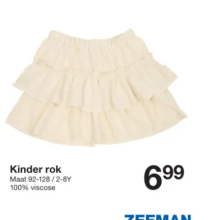 Aanbieding: Kinder rok