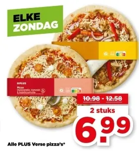 Aanbieding: Pizza