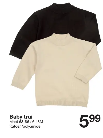 Aanbieding: Baby trui