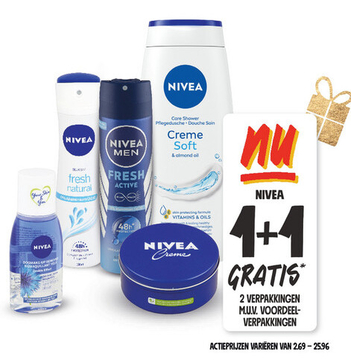 Aanbieding: NIVEA Creme Soft & almond oil