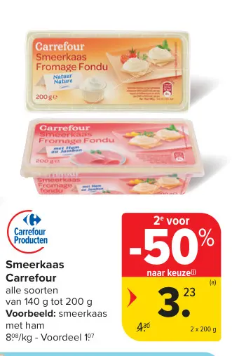 Promotie: Smeerkaas