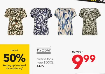 Aanbieding: diverse tops
