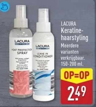 Aanbieding: Keratine-haarstyling
