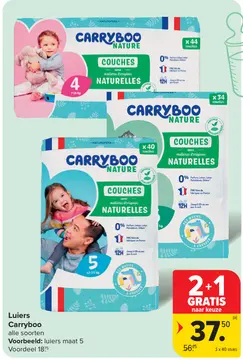 Aanbieding: Luiers Carryboo