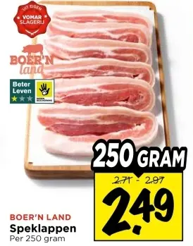 Aanbieding: Speklappen