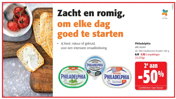 Promotie: Philadelphia alle kazen