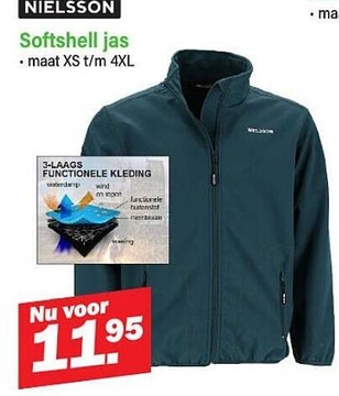 Aanbieding: Softshell jas