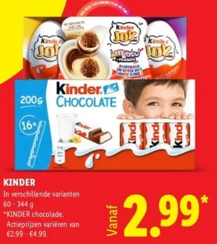 Aanbieding: Kinder