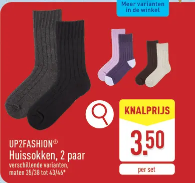 Aanbieding: Huissokken