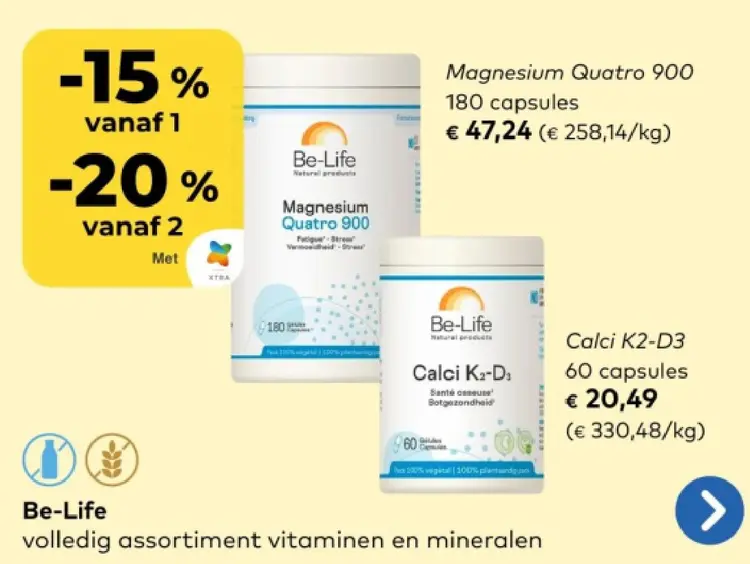 Promotie: Magnesium Quatro 900
