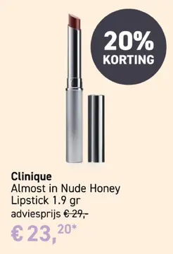 Aanbieding: Almost in Nude Honey Lipstick