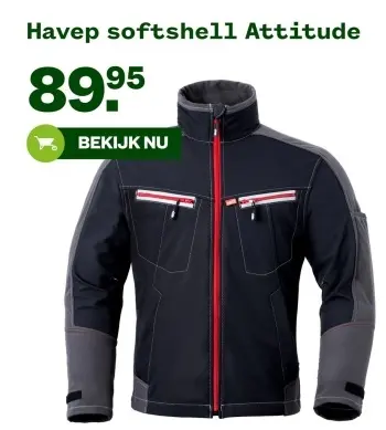 Aanbieding: softshell Attitude