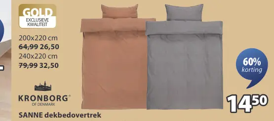 Aanbieding: SANNE dekbedovertrek