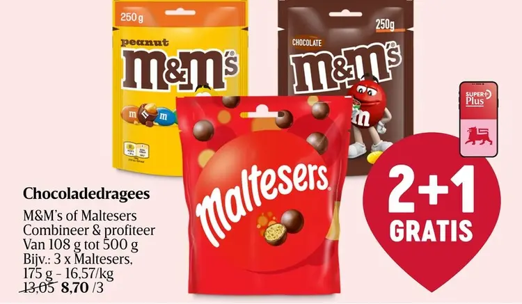 Promotie: Chocoladedragees