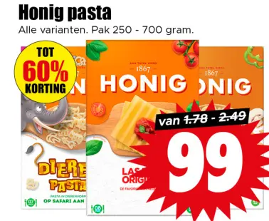 Aanbieding: pasta