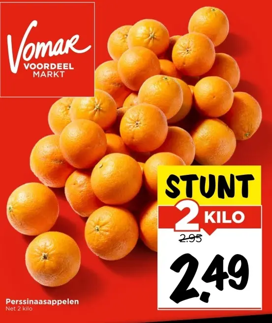 Aanbieding: Perssinaasappelen