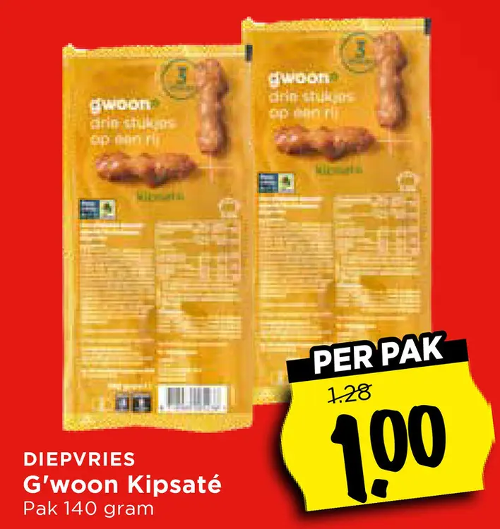 Aanbieding: Kipsaté