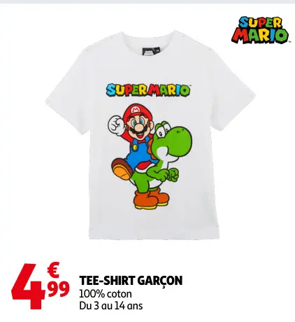 Offre: Tee-shirt garçon