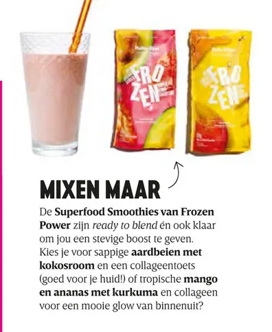 Promotie: Smoothies