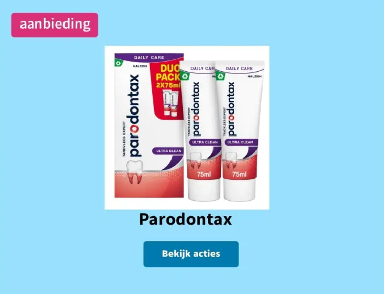 Aanbieding: Parodontax Ultra Clean Duo Pack
