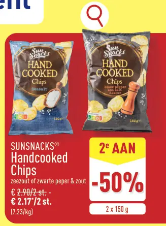 Promotie: Handcooked Chips